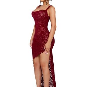 Throne Velvet Lace Dress